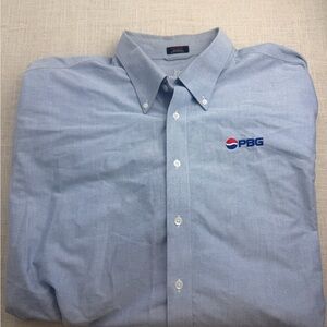 Ashworth Light Blue Dress Shirt with Logo